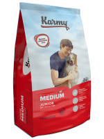 Karmy Medium Junior для щенков Индейка - zooural.ru - Екатеринбург