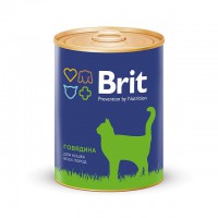 Brit Premium премиум-класса для кошек Говядина конс. - zooural.ru - Екатеринбург
