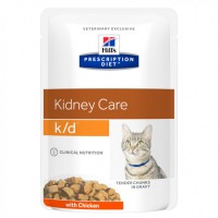 Hill's PD k/d Kidney Care лечебный корм для кошек влажный Курица пауч - zooural.ru - Екатеринбург