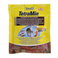 Tetra Min основной корм д/всех видов тропических рыб 12гр (хлопья) - zooural.ru - Екатеринбург