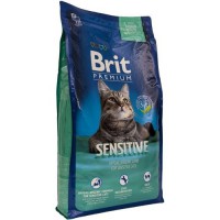 Brit Premium Sensitive д/кошек гипоалл. с чувств. пищ. Ягненок - zooural.ru - Екатеринбург