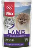 Blitz Holistic Lamb&Salmon Adult Dog Small для собак пауч - zooural.ru - Екатеринбург