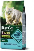 Monge Cat BWild GRAIN FREE беззер. для кошек Треска/Картофель/Чечивица - zooural.ru - Екатеринбург