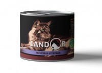 Landor Senior Cats Calf and Herring Телятина/Рыба - zooural.ru - Екатеринбург