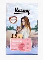 Karmy Delicious для кошек Индейка - zooural.ru - Екатеринбург