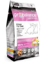 Probalance 1`st Diet Kitten для котят Цыпленок - zooural.ru - Екатеринбург