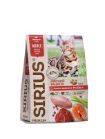 Sirius Adult Premium для кошек Мясной рацион - zooural.ru - Екатеринбург