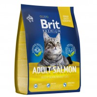 Brit Premium Cat Adult Salmon для кошек Лосось - zooural.ru - Екатеринбург