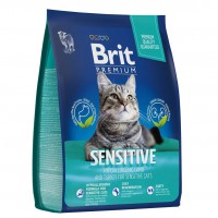 Brit Premium Cat Sensitive для для кошек с чувств/пищев. Индейка/Ягнёнок - zooural.ru - Екатеринбург