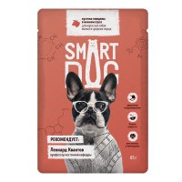Smart Dog для малых и средних собак кусочки говядины в желе пауч - zooural.ru - Екатеринбург