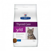 Hill's PD y/d Thyroid Care лечебный корм для кошек - zooural.ru - Екатеринбург