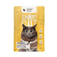 Smart Cat корм в соусе для кошек и котят Курица пауч - zooural.ru - Екатеринбург