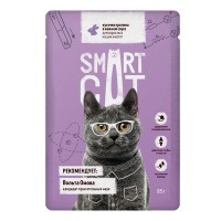 Smart Cat корм в соусе для кошек и котят Кролик пауч - zooural.ru - Екатеринбург