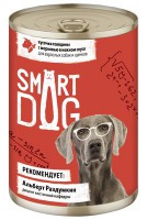 Smart Dog для собак кусочки говядины с морковью в соусе конс. - zooural.ru - Екатеринбург