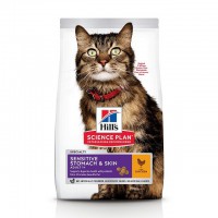 Hill's Science Plan Sensitive Stomach&Skin корм для кошек - zooural.ru - Екатеринбург