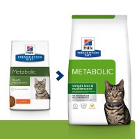 Hill's PD Metabolic wl&w лечебный корм для снижение веса для кошек - zooural.ru - Екатеринбург