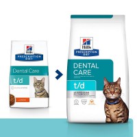 Hill's PD Dental Care t/d  лечебный корм для кошек - zooural.ru - Екатеринбург