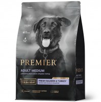 Premier Dog Adult Medium Salmon&Turkey ��� ����� ������/������� - zooural.ru - ������������
