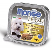 Monge Dog Fresh консервы для собак курица - zooural.ru - Екатеринбург