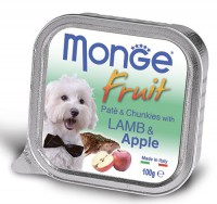 Monge Dog Fruit консервы для собак ягненок с яблоком - zooural.ru - Екатеринбург
