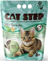 Комкующийся наполнитель Cat Step Tofu Green Tea растительный - zooural.ru - Екатеринбург