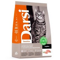 Darsi Sensitive для взрослых кошек Индейкa - zooural.ru - Екатеринбург
