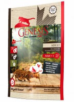 GENESIS Wild Forest для взрослых кошек Утка/Перепел/Курица - zooural.ru - Екатеринбург