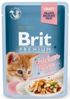 Brit Premium пауч д/котят филе в соусе Курица - zooural.ru - Екатеринбург