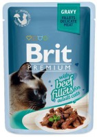 Brit Premium пауч д/кошек в соусе Говядина - zooural.ru - Екатеринбург