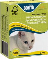 Bozita кусочки в соусе для кошек курица и индейка - zooural.ru - Екатеринбург