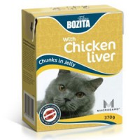 Bozita кусочки в желе для кошек с куриной печенью - zooural.ru - Екатеринбург
