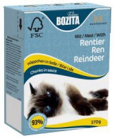 Bozita консервы для кошек кусочки в соусе с мясом оленя - zooural.ru - Екатеринбург