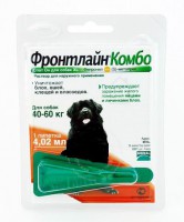 Фронтлайн-КОМБО XL Капли от блох и клещей для собак от 40 до 60кг 4,02мл - zooural.ru - Екатеринбург