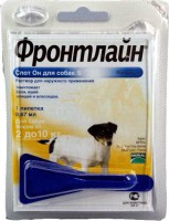 Фронтлайн СПОТОН Капли для собак от блох и клещей S от 2 до 10кг - zooural.ru - Екатеринбург