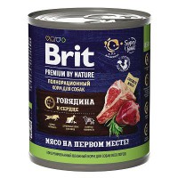 Brit Premium by Nature для собак Говядина/Сердце конс. - zooural.ru - Екатеринбург