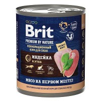 Brit Premium by Nature для собак Индейка/Утка конс. - zooural.ru - Екатеринбург