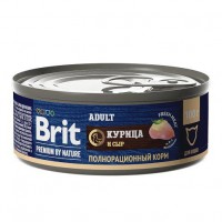Brit Premium by Nature Adult для кошек Курица/Сыр конс. - zooural.ru - Екатеринбург