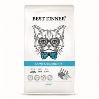 Best Dinner Adult Cat для кошек Ягнёнок/Голубика - zooural.ru - Екатеринбург