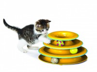 Petstages игрушка для кошек "Трек" 3 этажа - zooural.ru - Екатеринбург