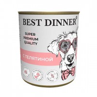 Best Dinner SPQ для собак и щенков Телятина конс - zooural.ru - Екатеринбург