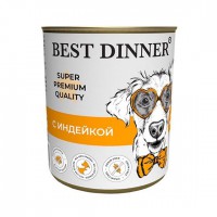 Best Dinner SPQ для собак и щенков Индейка конс - zooural.ru - Екатеринбург