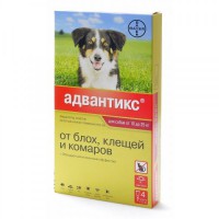 Адвантикс 250 для собак 10-25кг, 1 пипетка - zooural.ru - Екатеринбург