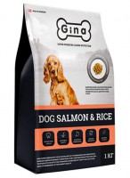 Gina Dog Salmon&Rice   - zooural.ru - 