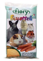 Fiory Biscottelli бисквиты с морковью для грызунов - zooural.ru - Екатеринбург