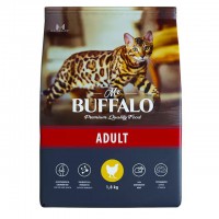 Buffalo Adult сухой корм для кошек Курица - zooural.ru - Екатеринбург