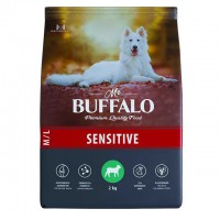 Buffalo Sensitive M/L сухой корм для собак Ягнёнок - zooural.ru - Екатеринбург
