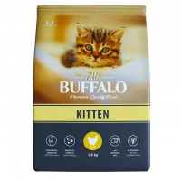 Buffalo Kitten сухой корм для котят Курица - zooural.ru - Екатеринбург