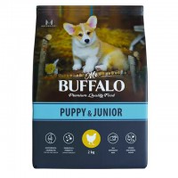 Buffalo Puppy&Junior сухой корм для щенков Курица - zooural.ru - Екатеринбург