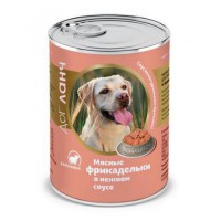 Dog Lunch консервы для собак Фрикадельки в соусе Баранина - zooural.ru - Екатеринбург