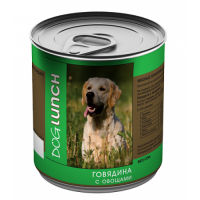 Dog Lunch консервы для собак Говядина/Овощи - zooural.ru - Екатеринбург
